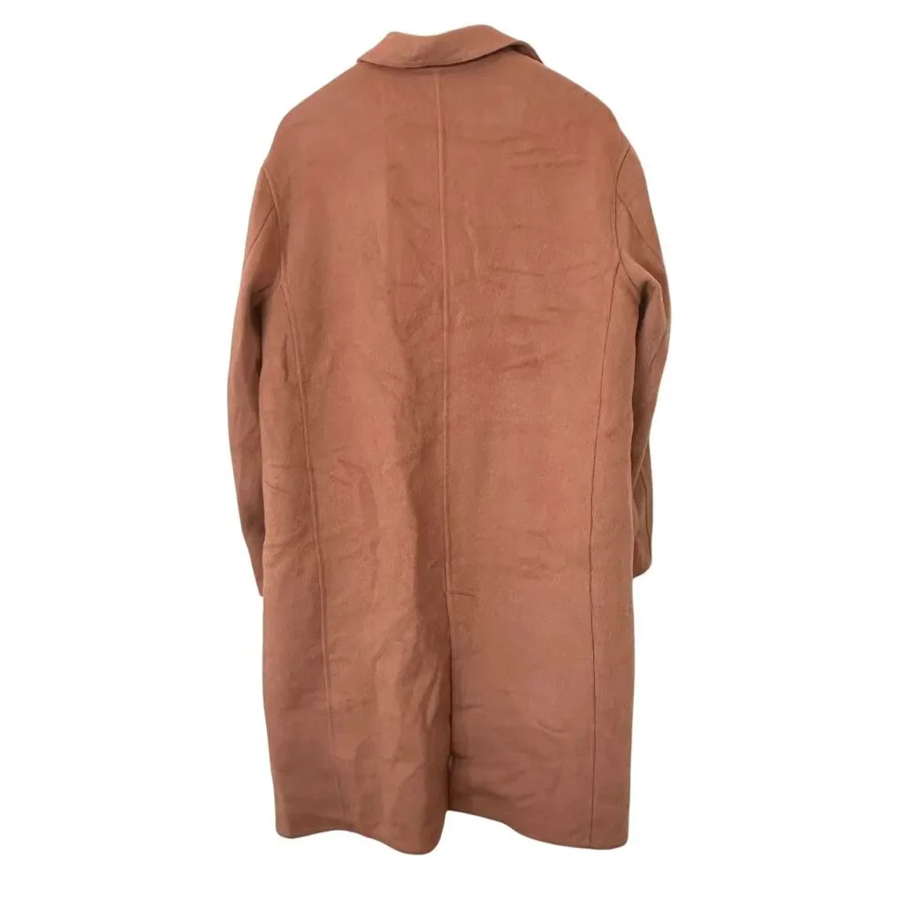 UNIQLO Double Face Wool Blend Cocoon Coat Beige‎ Medium